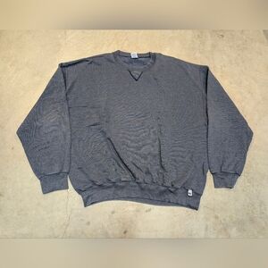 VTG 90s Russell Athletic Gray Crew Neck Mens 2XL Faded